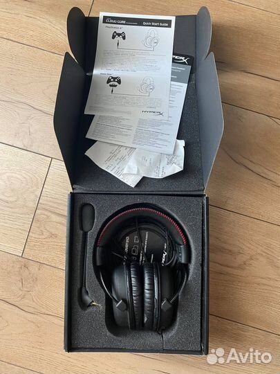 Игровые наушники HyperX Cloud Core KHX-hscc-BK-BR