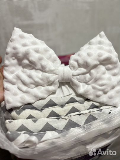 Бант для конверта на выписку