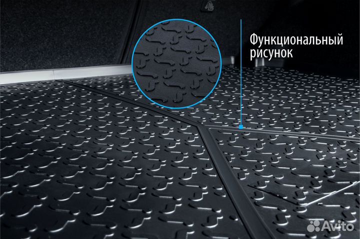 Коврик в багажник Хендай Туксон III 15-21