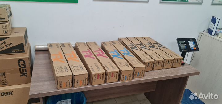 Картриджи комплект 4шт TK-8118 для Kyocera M8124