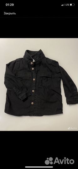 Рубашка на мальчика 86