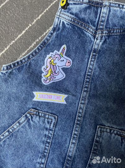 Джинсовый сарафан