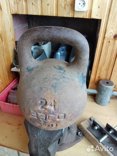 Гиря чугунная 24 кг