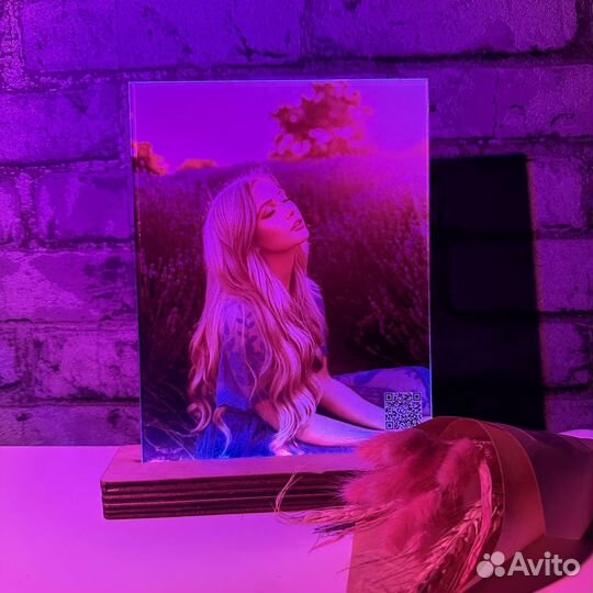 Витраж с вашим фото