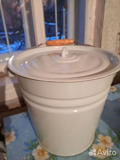 Ведро полированное, новое