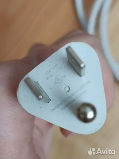 Сетевой кабель applе для блока питания