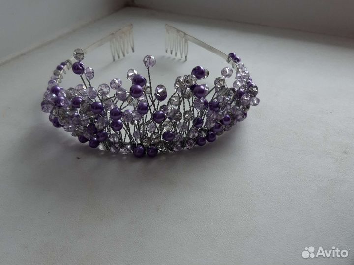 Ободок для волос ручной работы