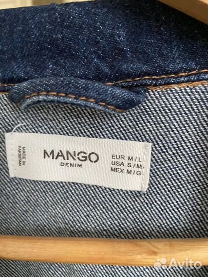 Джинсовая куртка mango