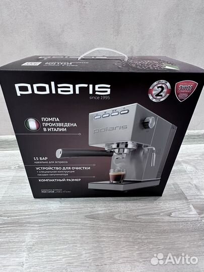 Кофеварка эспрессо PCM 1542 Polaris