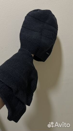 Комплект шапка и шарф