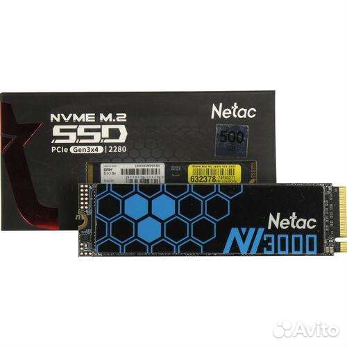 SSD накопитель Netac NV3000 M.2 2280 500GB