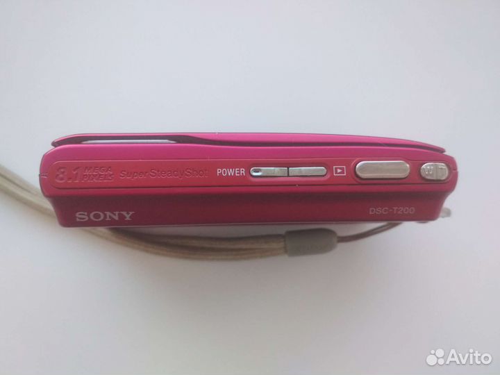 Компактный фотоаппарат sony cyber shot dsc-t200