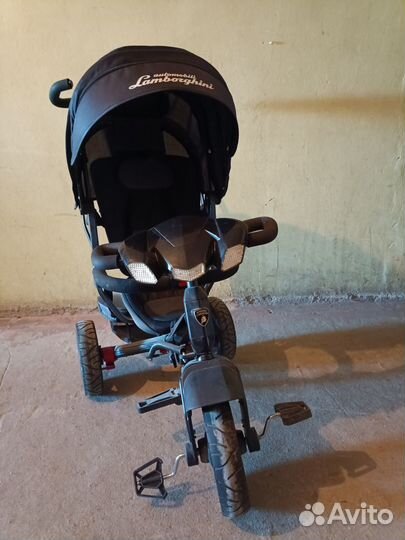 Детский трехколесный велосипед бу