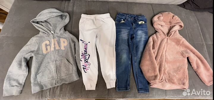 Пакет вещей для девочки 110р