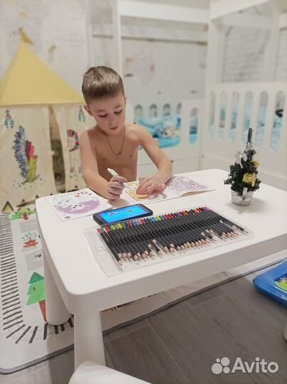 Стол и стулья Мамут IKEA детские