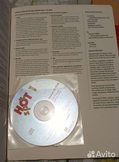 Учебник английского Hot spot 1