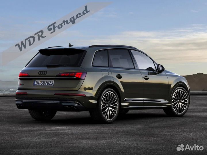 Кованые диски на Audi Q8 / Q7 в стиле SQ7 / SQ7