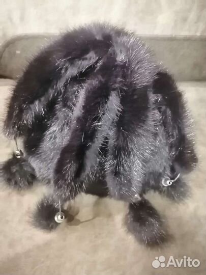 Шапка норковая женская