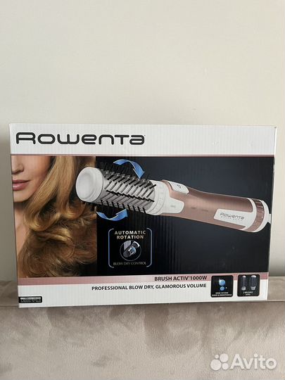 Фен щетка вращающаяся rowenta