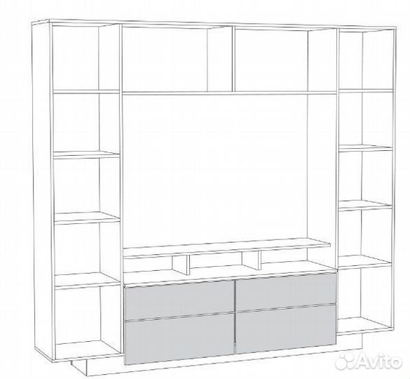 Кухонный гарнитур угловой Брауни 2.4м*1,2