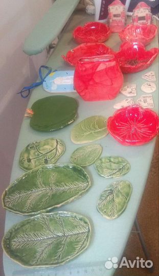 Новый год подарки керамика