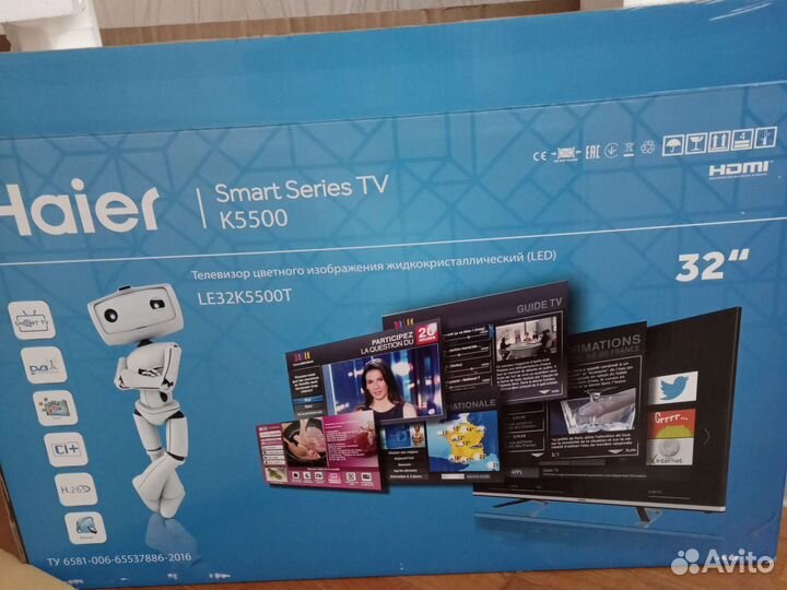 Телевизор haier 32 smart tv