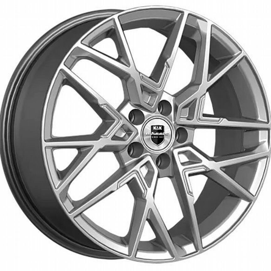 Диски K&K Вудроф 7x18 5x108 ET38 D54.1 Дарк платинум