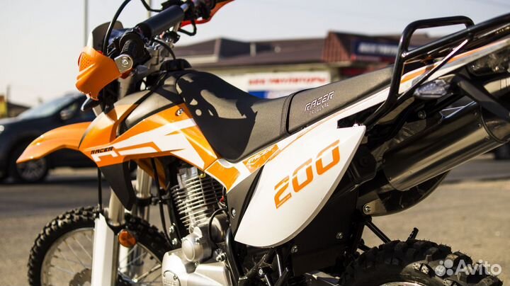 Мотоцикл racer RC200GY-C2 enduro