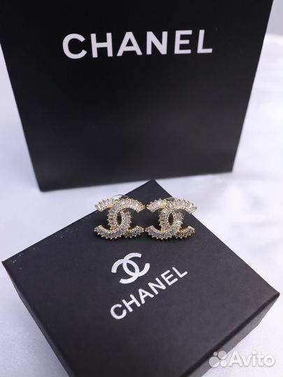 Серьги Chanel