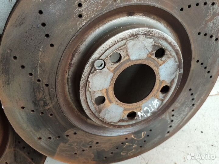 Передние тормоза mercedes w 218