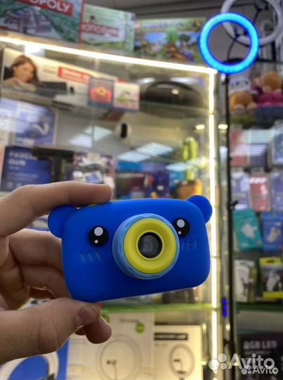 Детский фотоаппарат 3в1