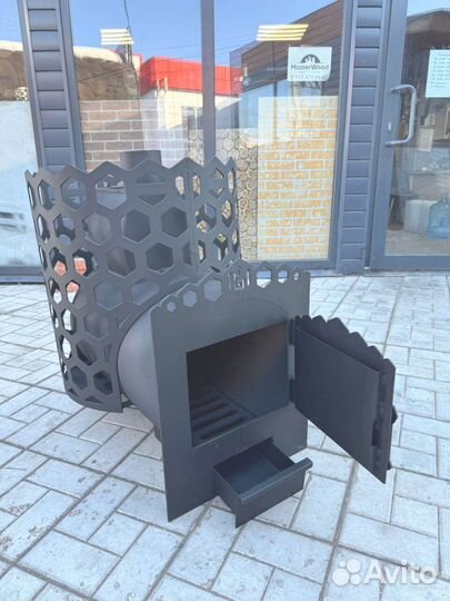 Печь для бани из 426 трубы 8мм