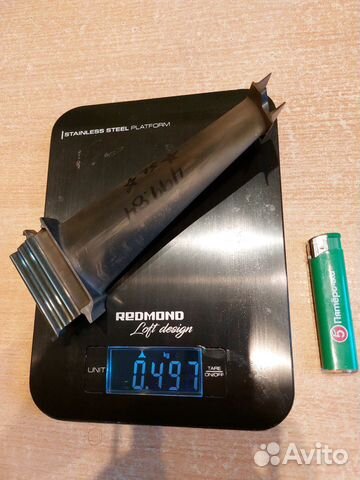 Заготовка для ножа. Лопатка турбины газогенератора