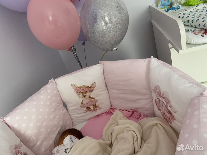 Бортики в детскую кроватку