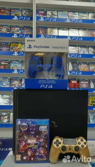 Sony PS4 slim Marvel vs Capcom3 2 Dualshock