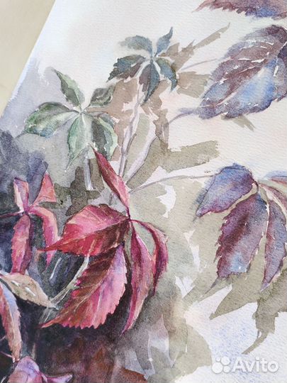 Картина акварелью 