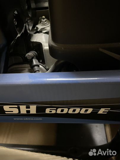 Бензиновый генератор sdmo SH 6000 E