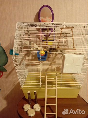 Большая клетка для птиц
