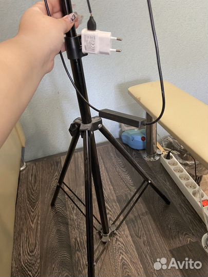 Кольцевая лампа со штативом 33 см