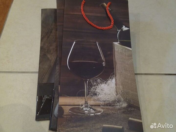 Подарочные пакеты для бутылок