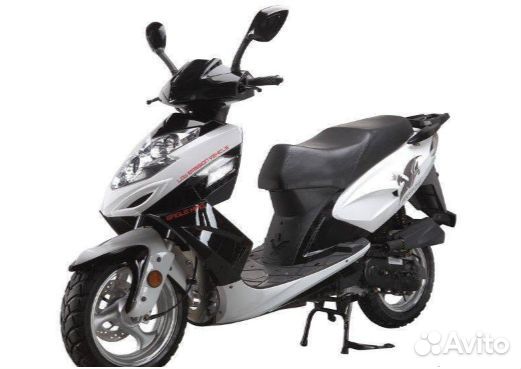 Скутер racer RC150T-15 stells красный