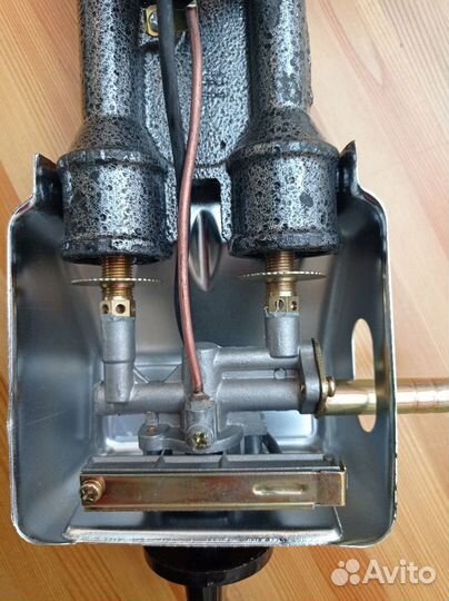 Газовая горелка для казана, чугун, 8 квт, 16 см