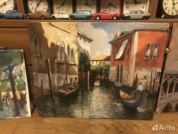 Картина холст масло Венеция