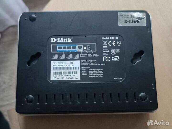 Маршрутизатор D-Link