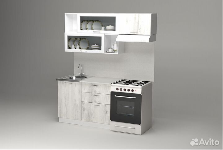 Кухонный гарнитур, кухня Алина экстра 1700 мм