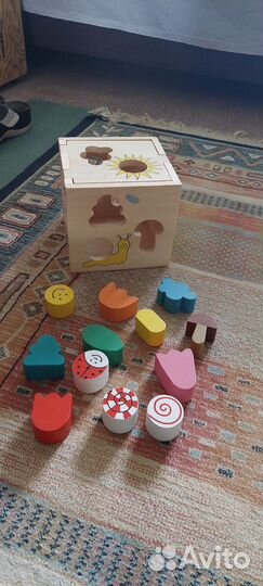 Деревянный сортер фигуры