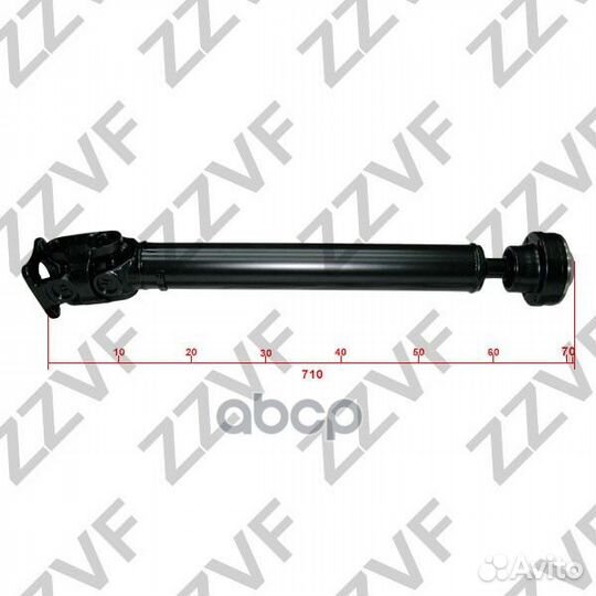 Карданный вал mercedes W163 (ML 270 CDI, МКПП)