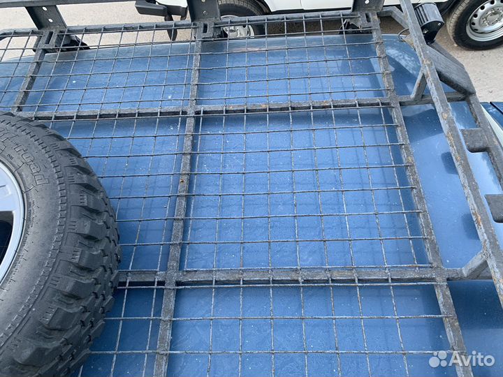 Экспедиионный багажник нива с противотуманками