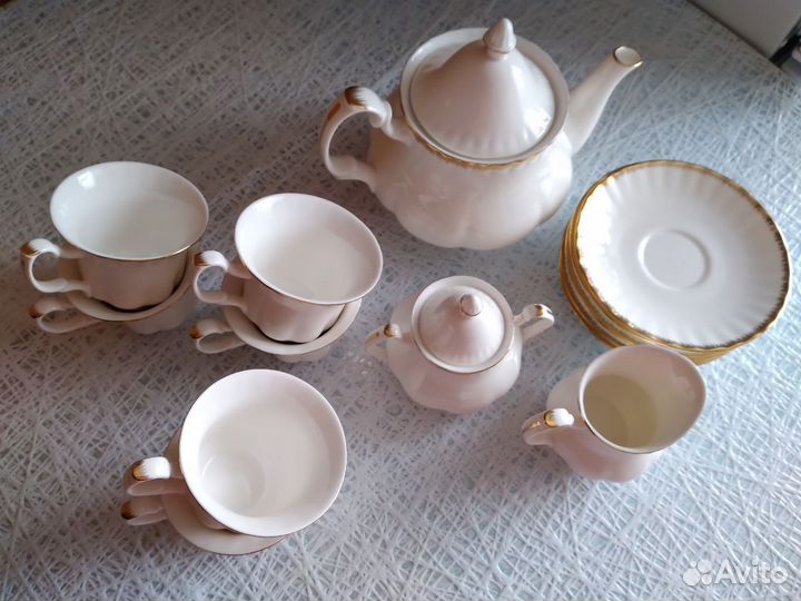 Чайный сервиз на 6 персон, новый