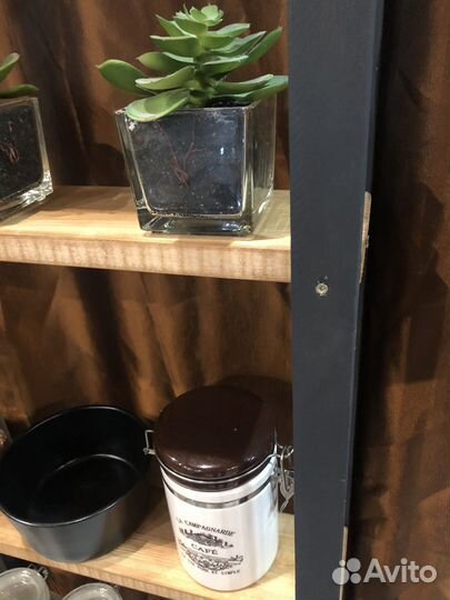 Полка лофт для банок